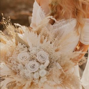Wedding bouquet boho